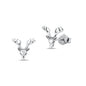 Silver Earring - Deer
