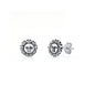 Silver Earring - Sun