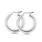 Silver Hoop Earrings