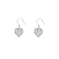 Silver Earrings - Heart