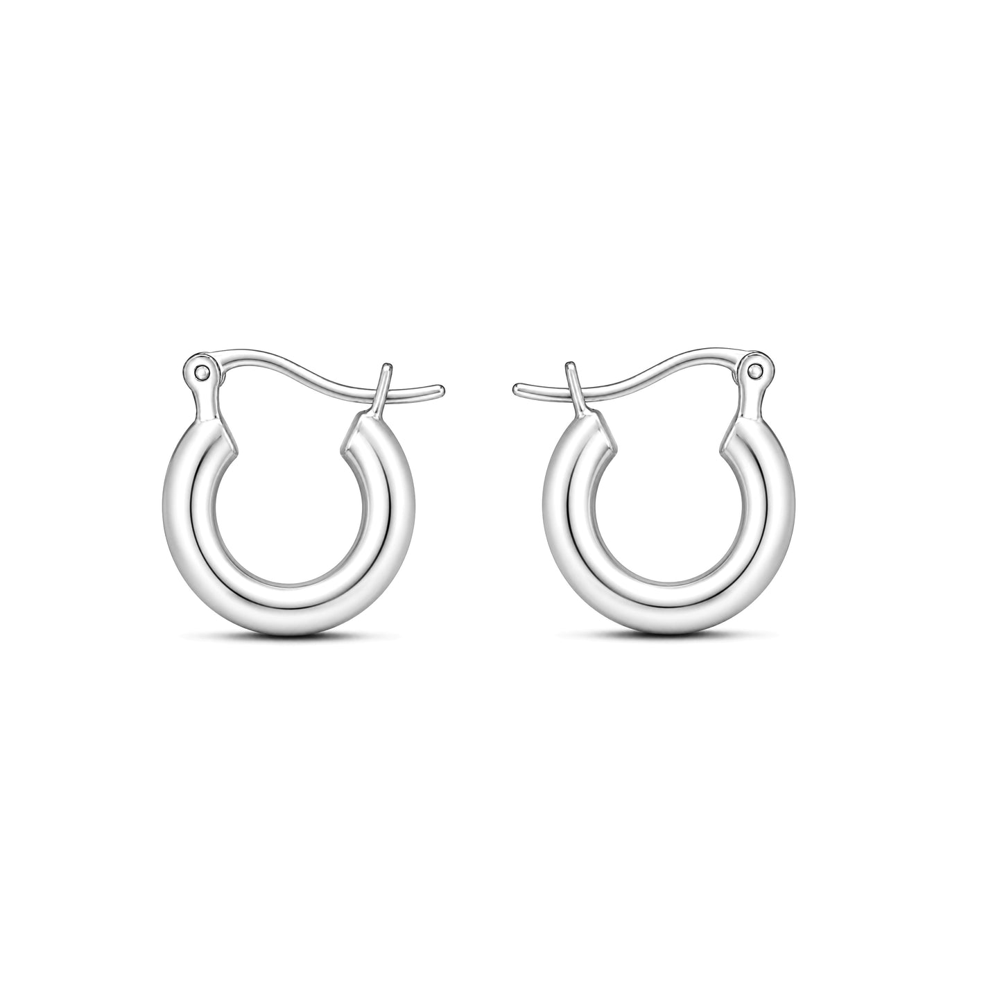 Silver Hoop Earrings