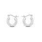 Silver Hoop Earrings