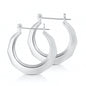 Silver Hoop Earrings
