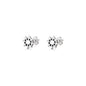 Silver Earrings - Nautical Ship Wheel