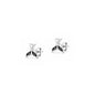 Silver Earrings - Whale Tail