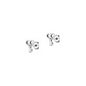 Silver Earring - Key