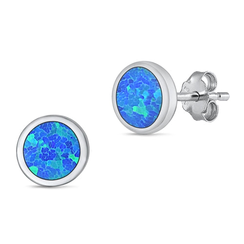 Silver Stone Earring