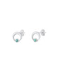 Silver Stone Earring