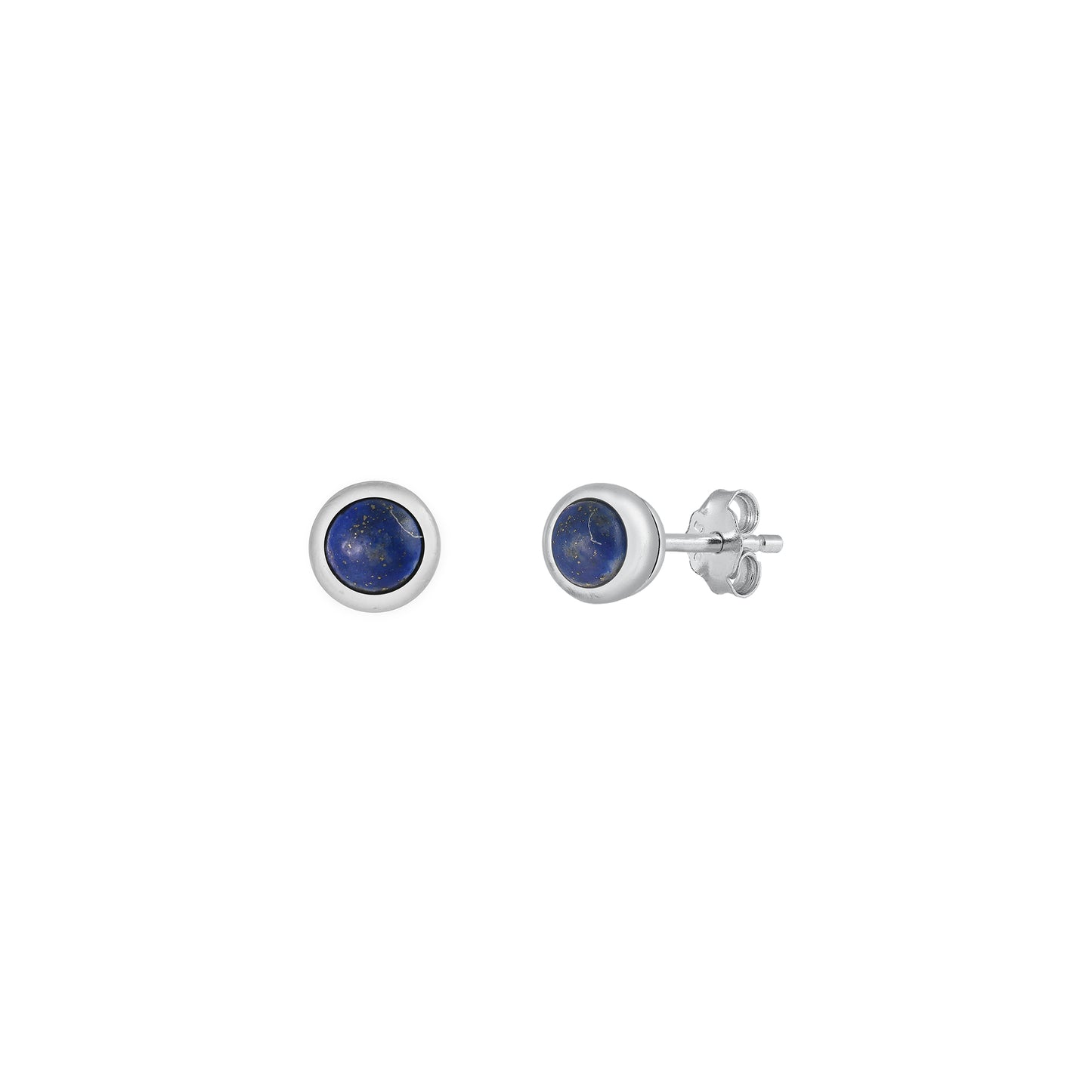 Silver Stone Earring