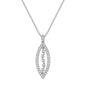 Silver CZ Necklace