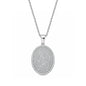 Silver CZ Necklace