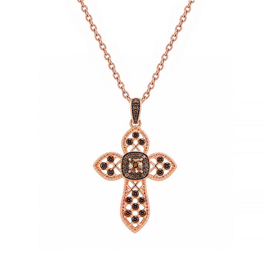 Silver CZ Necklace