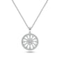 Silver CZ Necklace