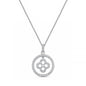 Silver CZ Necklace