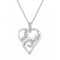 Silver CZ Necklace