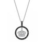Silver CZ Necklace