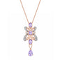 Silver CZ Necklace