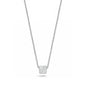 Silver CZ Necklace