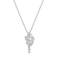 Silver CZ Necklace