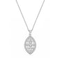 Silver CZ Necklace