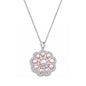 Silver CZ Necklace