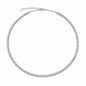 Silver CZ Necklace