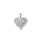 Silver Pendant W/ CZ