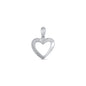 Silver Pendant W/ CZ