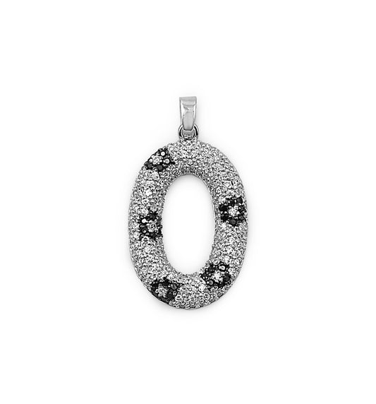 Silver Pendant W/ CZ