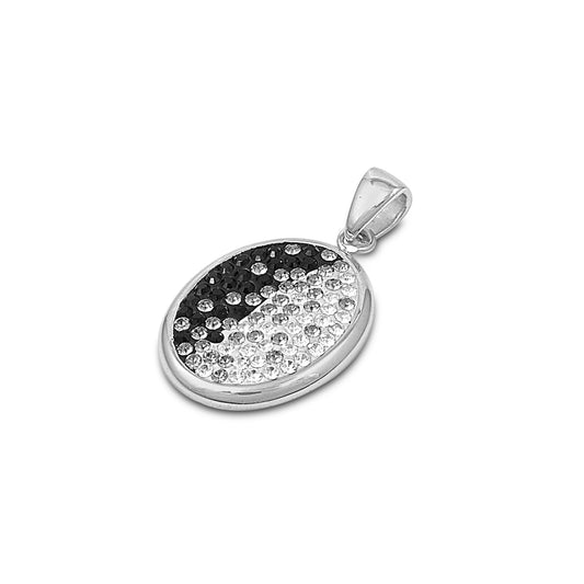 Silver Pendant W/ CZ