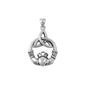 Silver Pendant - Claddagh