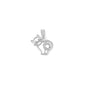 Silver Pendant W/ CZ - Cat