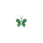 Silver Pendant w/ CZ - Butterfly