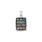 Silver CZ Pendant - Hoshen