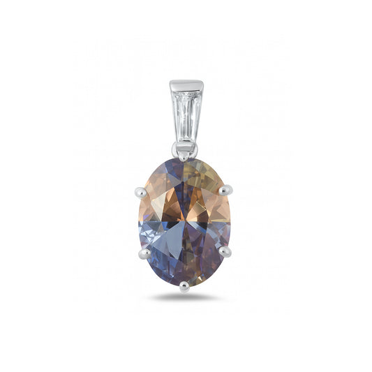 Silver Stone Pendant