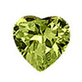 7 mm Heart Color CZ Earrings