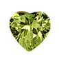 4 mm Heart Color CZ Earrings