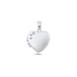 Silver Heart Locket Pendant