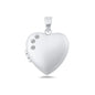 Silver Heart Locket Pendant