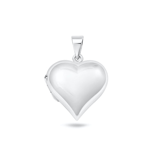 Silver Heart Locket