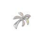 Silver Lab Opal Pendant - Palm Tree