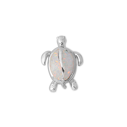 Silver Lab Opal Pendant