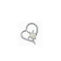 Silver Lab Opal Pendant - Turtle & Heart