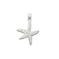 Silver Stone Pendant - Starfish