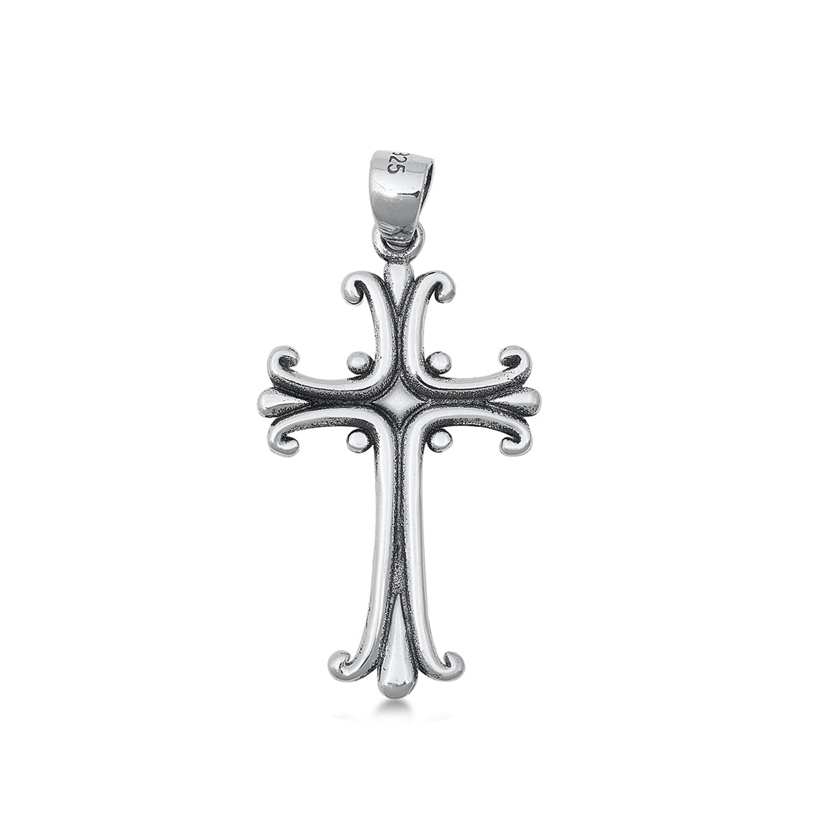 Silver Pendant - Cross