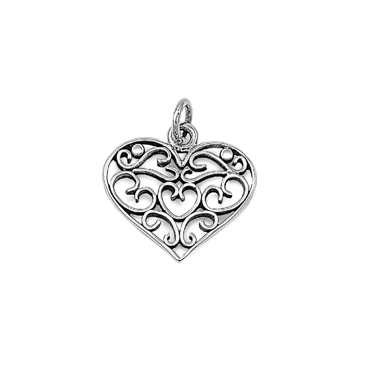 Silver Pendant - Heart