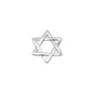 Silver Pendant - Star of David