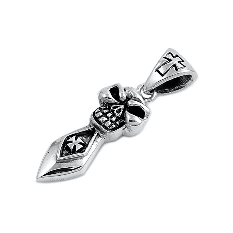 Silver Pendant - Skull