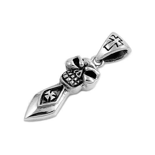 Silver Pendant - Skull