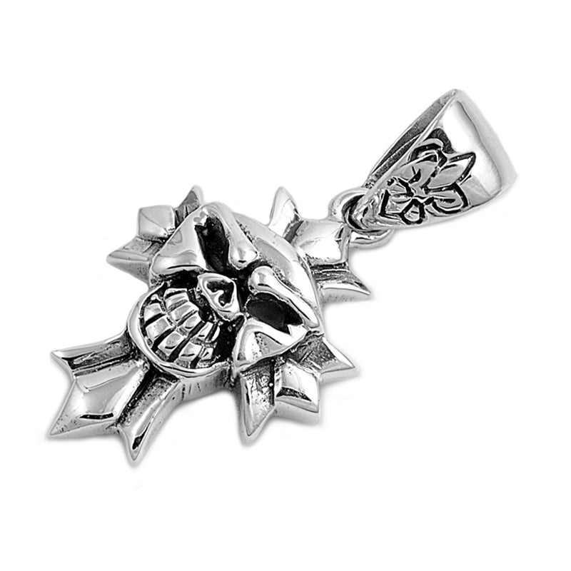 Silver Pendant - Skull